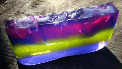 100g Australian Handmade FAIRY FLOSS Almond & Coconut Oil CHILDRENS ECO SOAP BAR - Picture 1 of 24