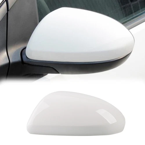 White Left Driver Side Car Rearview Mirror Cap Cover For Mazda 3/2 2010-2013 New