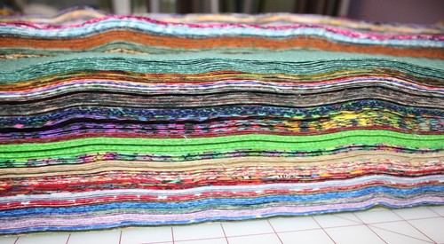 20 pz 2,5" strisce ROTOLO DI GELATINA senza duplicati 100% tessuto cotone - trapunta - cucita borsa con presa - Foto 15 di 24