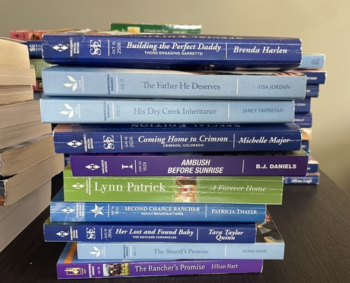 Menge 10 zufällige Bücher Harlekin Liebe inspiriert Romantik Spannung - Bild 3 von 10