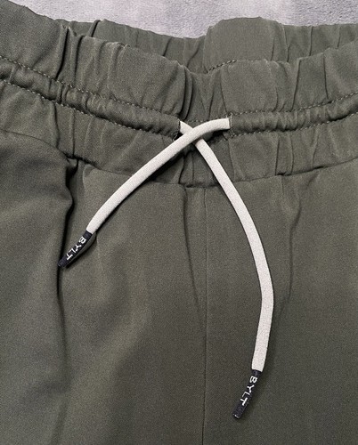 BYLT Active Jogger Sweatpants Men's Small Green Stretch Tapered Athleisure Pants - Picture 2 of 9