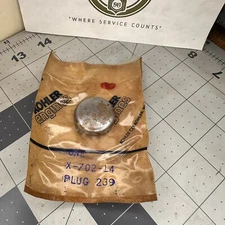 Kohler X-702-14 Welch Plug, Soft Plug, Cup Plug NOS