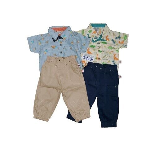 Dapper Dude 2 Baby Boy 0-3 Months Outfit New Whales & Dinosaurs - Bild 1 von 7