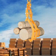 28" 4-claw Log Lifting Tongs For Logging Tongs Anti-slip Teeth Skidder 1.2t NEW