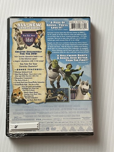 SHREK 2, 2004, DVD, Full Screen Dreamworks - Picture 2 of 2