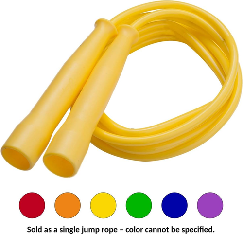 8 Ft Licorice Jump Rope Speed Rope Contoured Handles Fitness Cross Training Kids - Picture 2 of 12