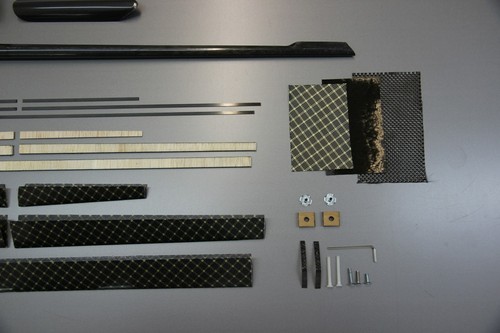 NUOVO Kit Trotter Elettrico Non Assemblato Carbonio Ibrido Aerocarbonio-Aramide - Foto 10 di 12
