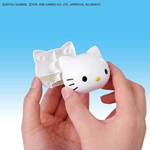 SDGundamEX Standard Hello Kitty RX-78-2 Gundam Plastic Model kit Bandai Spirits - Picture 4 of 4