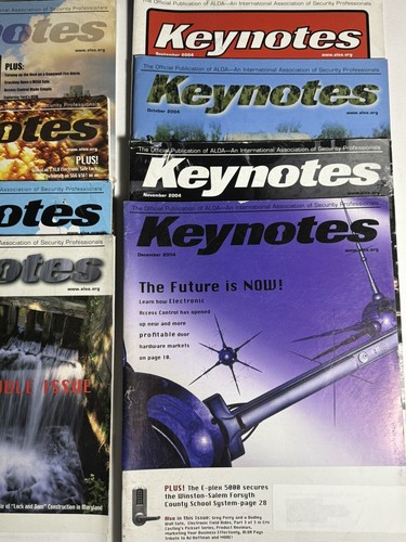 Vintage 2004 Locksmith Keynotes Magazine by ALOA - Complete - Imagen 4 de 4