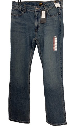 NWT Men’s Lee Regular Boot Cut Jeans New 42x32 - Picture 6 of 11