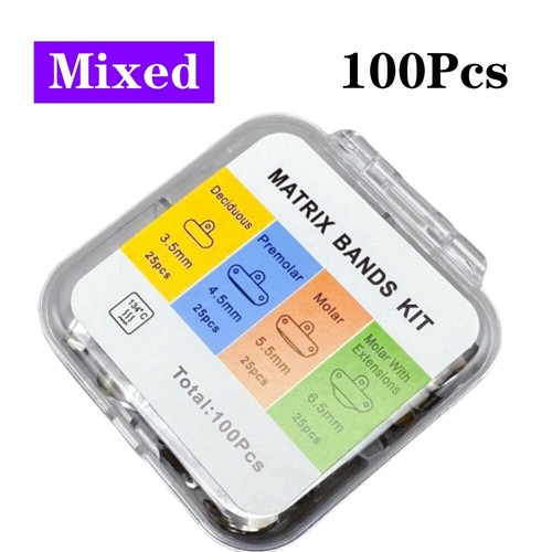 Bandas de matriz de recarga dental 0,038 mm Palodent V3 estilo seccional matriz contorneada - Imagen 17 de 17