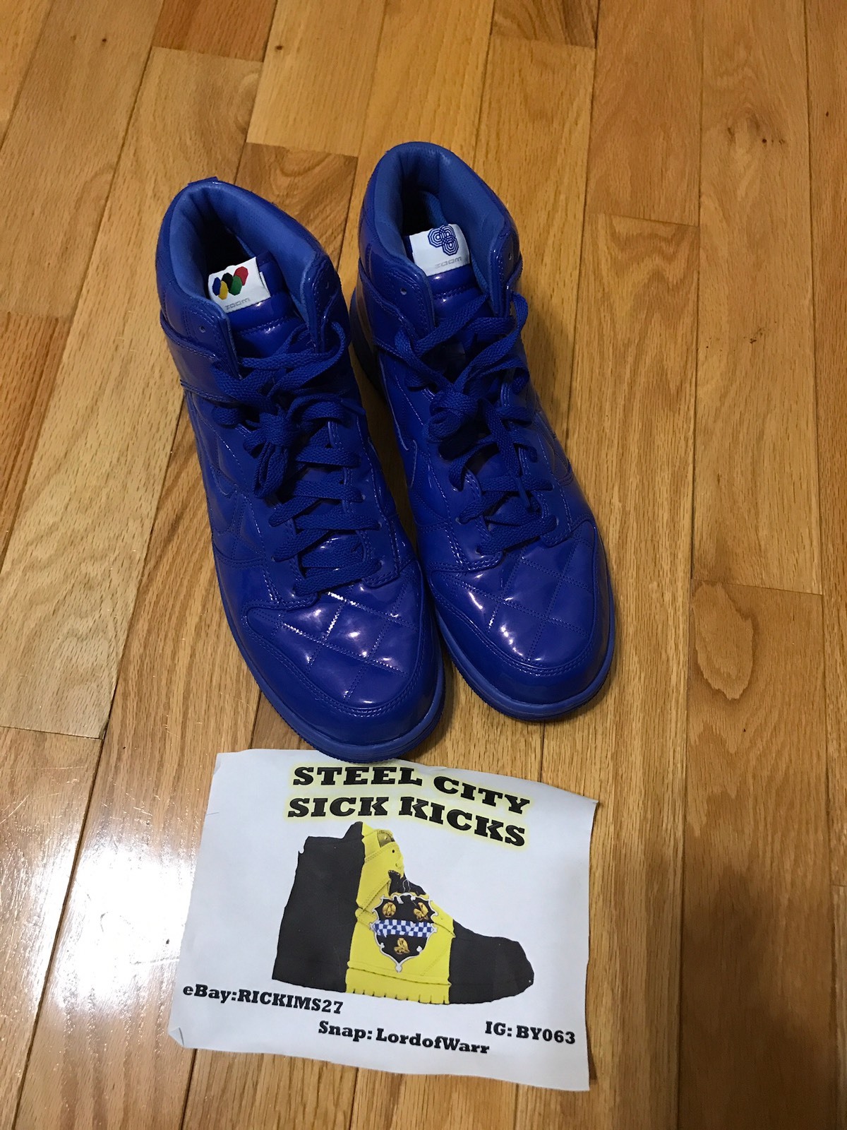 Nike dunk 2008 oberster olympia - blauen lackleder sz 12 yeezy ankurbeln Nike dunk blauen 2008 oberster olympia - blauen dunk lackleder sz 12 yeezy ankurbeln 50a19d