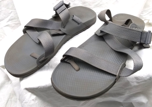 Chaco Men Lowdown 2 Outdoor Strappy Sandals Grey JCH107849 Size 12 Great Shape - 第 2/9 張圖片