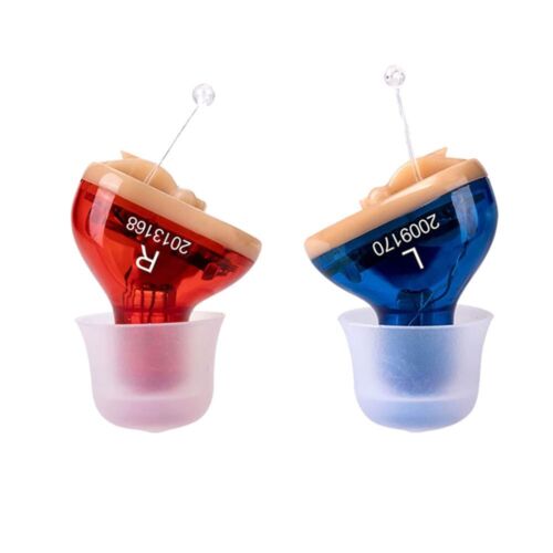 1pc/2Pcs Mini Ear Hearing Aids Invisible Digital Enhancer Sound Voice Amplifier - Picture 19 of 24