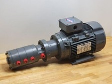 Stotz Electric Pump, Vane Pump with Leeson IEC Motor C90T17FZ4C, 192078.00, 2 HP