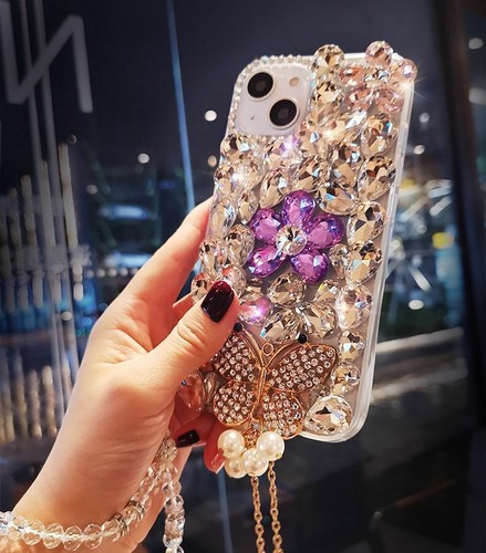 For Google Pixel 6 7 8 9 Pro 6A 7A 8A Bling Glitter Colorful Diamond Rose Case - 第 14/26 張圖片