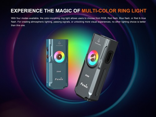 Fenix E06R 700 Lumens 110 Meter Throw UV Type-C LED Keychain Flashlight Torch - Picture 7 of 19