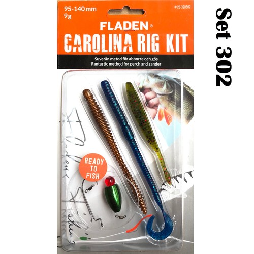 FLADEN Carolina Rig Kit - Raubfisch Montage - Barsch Zander Hecht Köder Set - Bild 4 von 6
