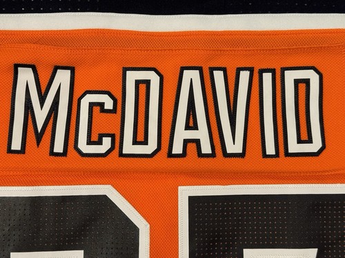 Nuevo 54 Adidas Connor McDavid Edmonton Oilers Auténtico Hogar Naranja Jersey Hombres - Imagen 14 de 24