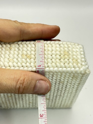 Handmade Plastic Canvas Coaster Sets Of 3 Completed Coasters With Basket/Holder - Picture 8 of 8