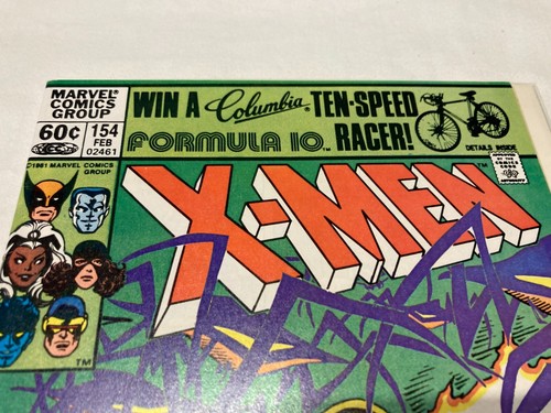 Uncanny X-Men 154 NM+ 9.6 Bronze Age Origin of Cyclops Havok Corsair Newsstand - Picture 2 of 23