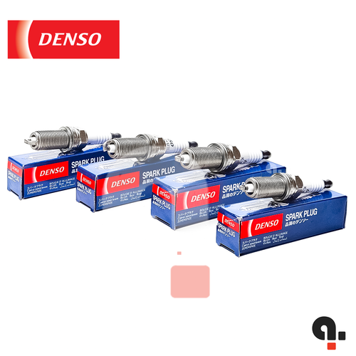 Genuine Dense 4 Spark Plug Kit for Hyundai i20 i30 ix20 Accent Veloster 1.4 1.6 - Picture 2 of 5