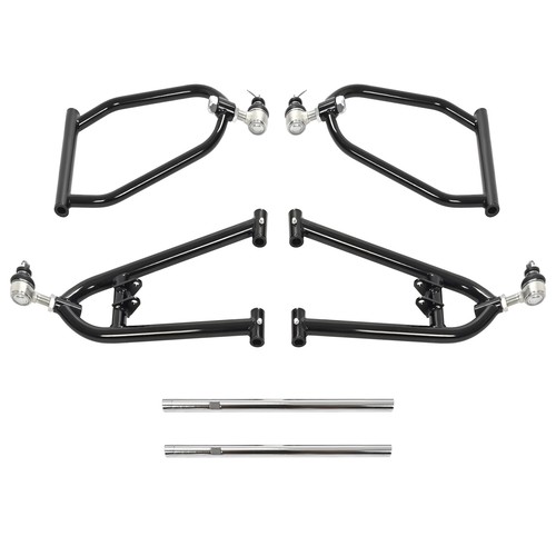 Front Long Travel Extended A-Arms For Yamaha Raptor 250 Raptor 125 Gloss Black - Picture 3 of 16