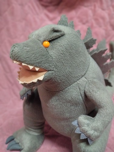 Muñeca de felpa Godzilla Kong Jumbo 13" nueva stock antiguo con etiqueta colgante - Imagen 10 de 14