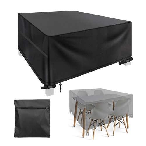 Waterproof L Shaped Garden Furniture Cover Heavy Duty Rattan Corner Outdoor Sofa - Picture 51 of 93