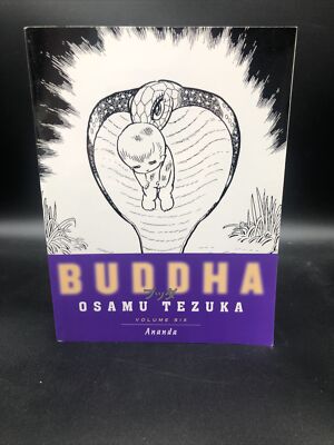 Buddha manga Osamu Tezuka Lot vol 1 & 2 Hardcover Vol 3-8 Soft