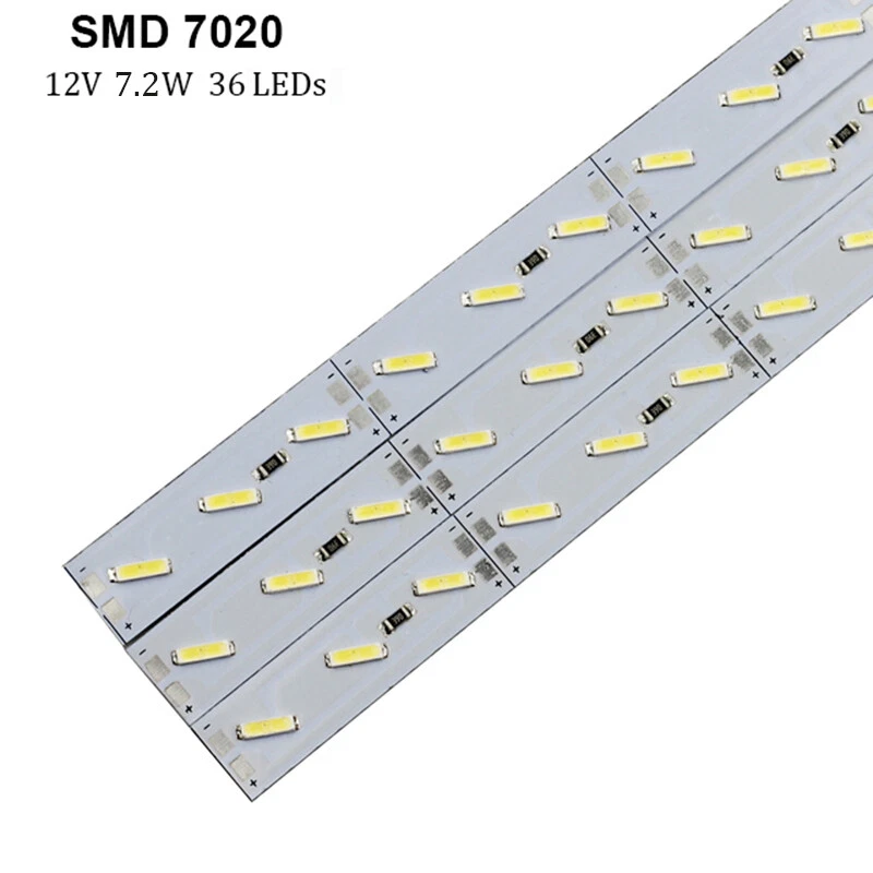 100x 5730 5050 kitchen Under Cabinet Light 12V 0.5M LED Bar Rigid Strip Light - Image 4 of 4