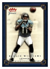 2004 Fleer Greats of the Game #87 Reggie Williams #/999