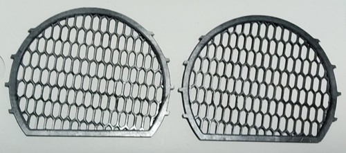 GRIGLIA BOCCHETTE PRESA D'ARIA CRUSCOTTO FIAT 500 ABARTH 595695 BIPOSTO STAMPA3D - Imagen 11 de 12
