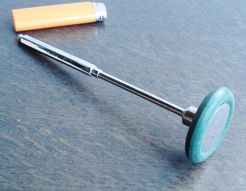 REFLEX HAMMER PERCUSSION NEUROLOGY CHROME METAL MEDICINE PHARMACY - Picture 1 of 8