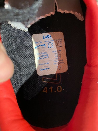 LAKE Vintage Road Cycling Shoes Biking Boots Size EU41 US7 Mondo 256 cs770 - Picture 9 of 10