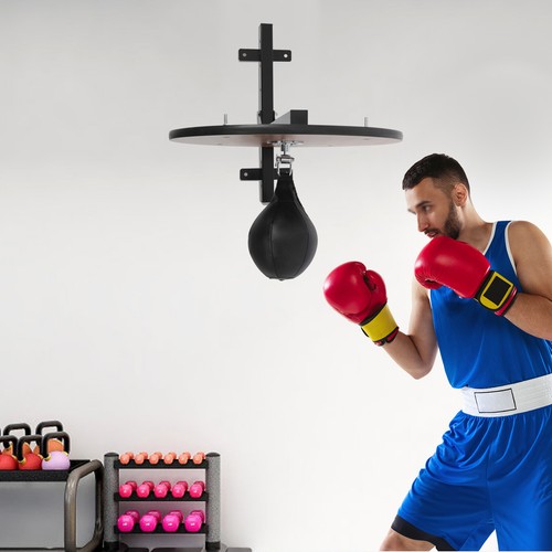 Attrezzatura Allenamento Boxe Con Punching Ball Heavy Duty Speed Bag Piattaforma - Foto 2 di 18
