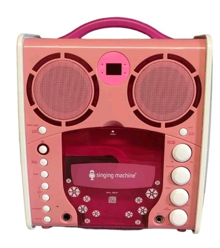 Singing Machine SML-383 Portable CD Karaoke Player