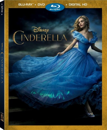 Authentic Disney 2015 Live Action Cinderella Blu-ray DVD and Digital Copy Code - Bild 1 von 2