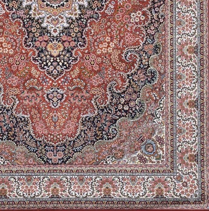 Alfombra 5x7 floral Foto 3 de 4