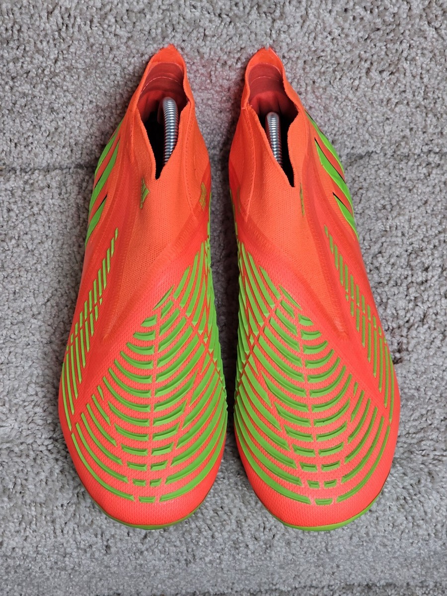 Adidas Predator Edge+ FG Game Data Pack Solar Red Soccer 