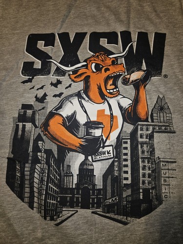 Men's Texas Longhorns Sxs West Next Level Apparel T-shirt Small&Medium - Picture 2 of 4