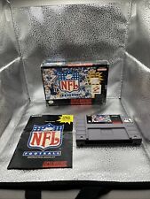 NFL Football SNES Super Nintendo Game (1993) Tested