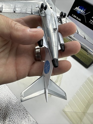 PHOENIX MODELS PAN AMERICAN BOEING 727-100 (N357PA) 1970S COLORS 1:200 DIECAST - Picture 6 of 22