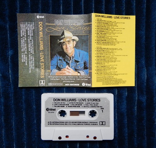 3 X DON WILLIAMS CASSETTE TAPES - SELF TITLED,LOVE STORIES & COUNTRY COLLECTION - Picture 3 of 5