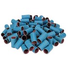 3/4" x 1" Zirconia Spiral Bands, No Lap Sanding Sleeves - 100 Pack