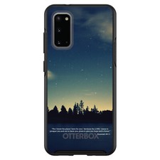 Custom OtterBox Symmetry for Samsung Galaxy S - Night Sky Lake Jeremiah 29:11