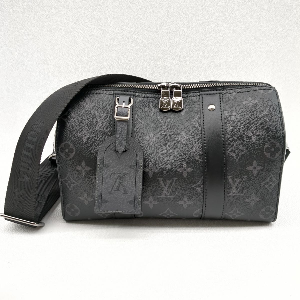 Louis Vuitton M45936 Shoulder Bag City Keepall Monogram Eclipse 