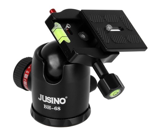 JUSINO TK-284 Traveller Tripod Reisestativ Aluminium mit Kugelkopf BH-68 - Bild 7 von 12