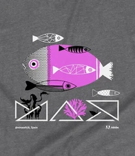 NEW ADOBE MAX LIMITED EDITION DESIGN 2021 Nina Sefcik tee shirt sz 2X