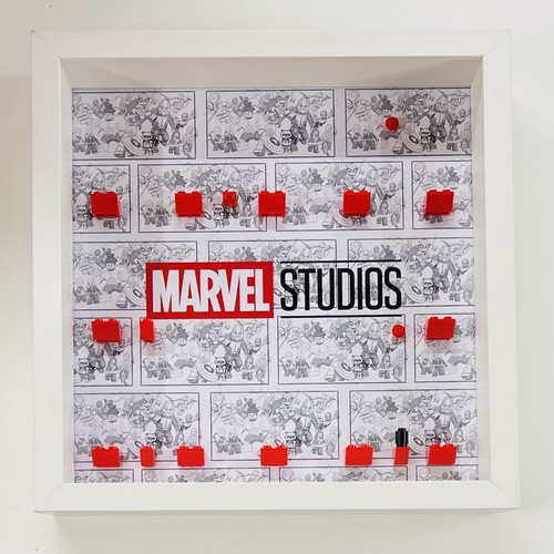 Display Frame for Lego ® Marvel Studios Series 71031 minifigures figures 27cm - Picture 10 of 10